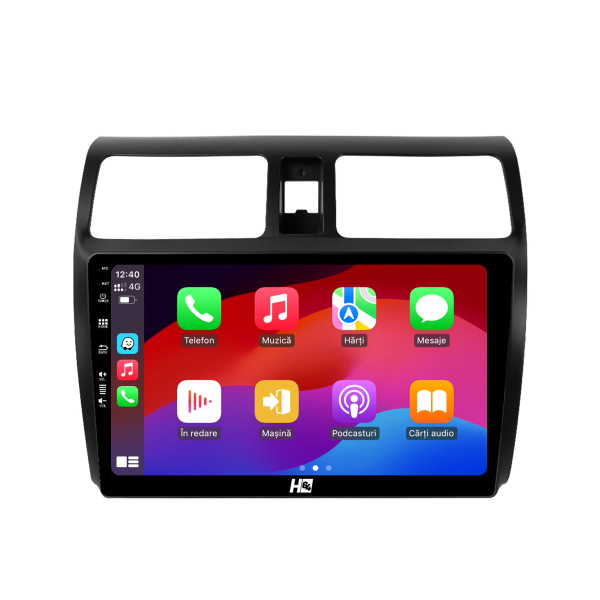 Navigatie HUB64 Suzuki Swift (2003-2010), 4GB RAM, Android, Quadcore, DSP, GPS, Wi-FI, Carplay, Android Auto, USB, Bluetooth, Waze, Touchscreen, 10.1 inch