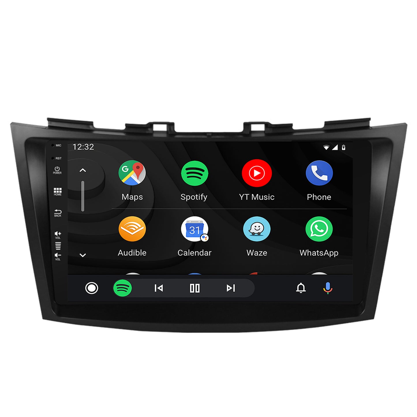 Navigatie HUB64 Suzuki Swift (2011-2017), 2GB RAM, Android, GPS, Wi-FI, Carplay, Android Auto, USB, Bluetooth, Radio, Waze, Touchscreen, 9 inch