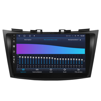Navigatie HUB64 Suzuki Swift (2011-2017), 6GB RAM, Android, Octacore, Slot Sim 4G, DSP, GPS, Wi-FI, Carplay, Android Auto, USB, Bluetooth, Waze, Touchscreen, 9 Inch
