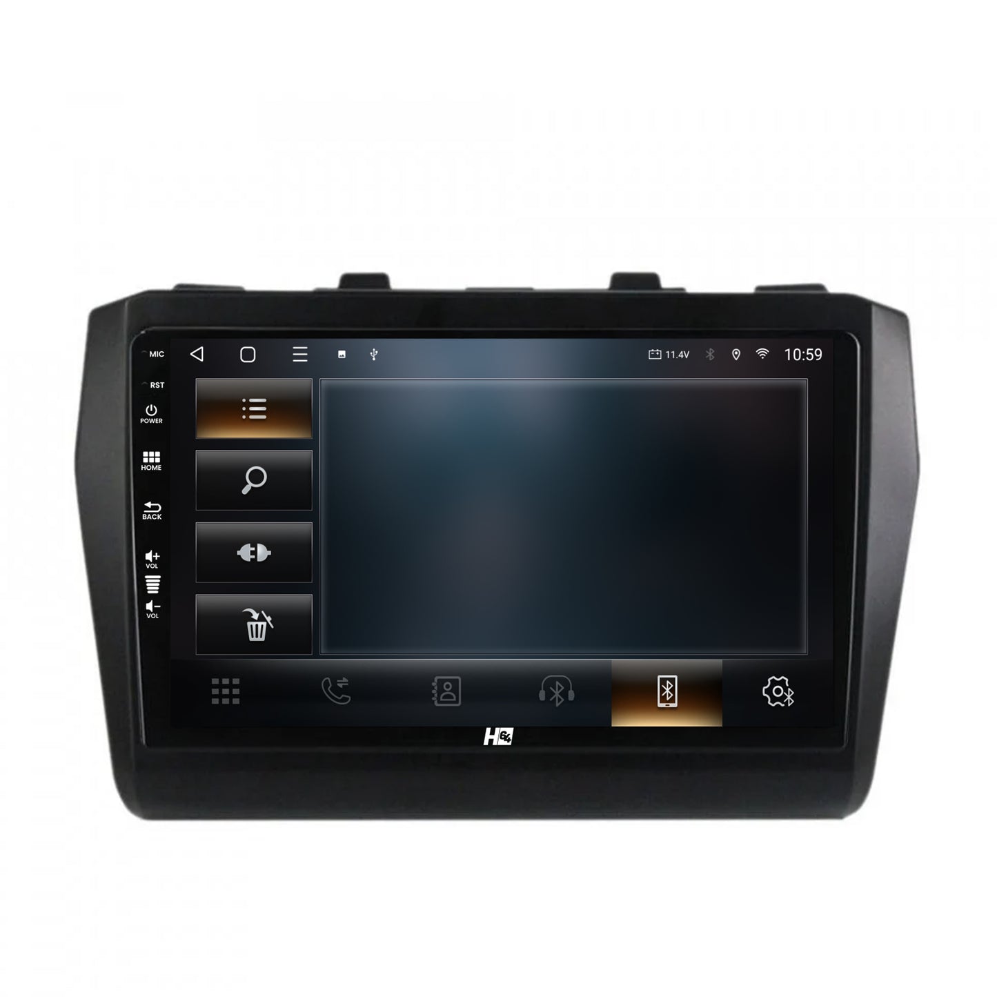 Navigatie HUB64 Suzuki Swift (2017+), 2GB RAM, Android, GPS, Wi-FI, Carplay, Android Auto, USB, Bluetooth, Radio, Waze, Touchscreen, 9 inch