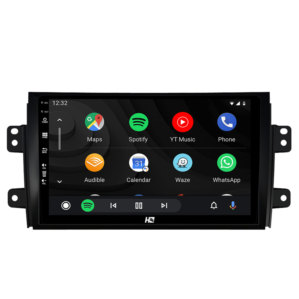 Navigatie HUB64 Suzuki SX4 / Fiat Sedici, 6GB RAM, Android, Octacore, Slot Sim 4G, DSP, GPS, Wi-FI, Carplay, Android Auto, USB, Bluetooth, Waze, Touchscreen, 9 Inch