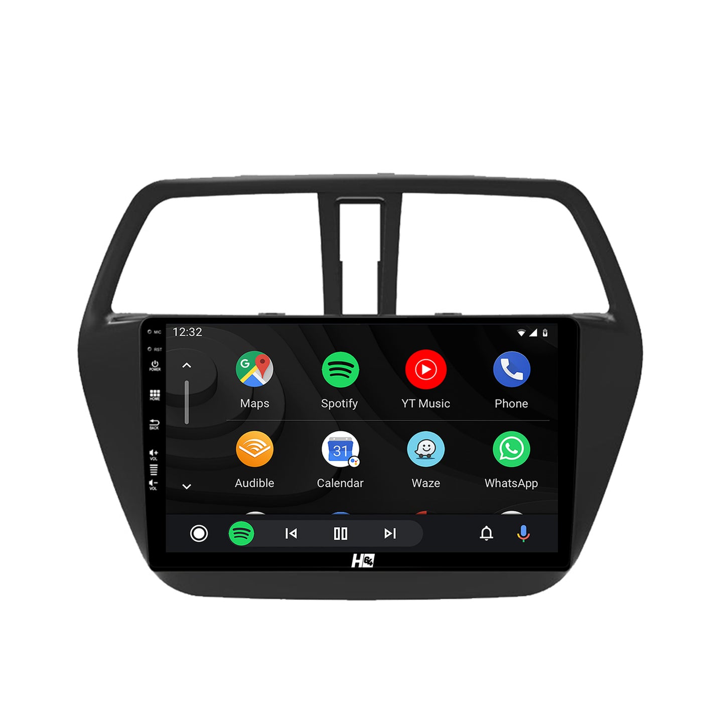 Navigatie HUB64 Suzuki SX4 S-Cross (2014-2020), 2GB RAM, Android, GPS, Wi-FI, Carplay, Android Auto, USB, Bluetooth, Radio, Waze, Touchscreen, 9 inch