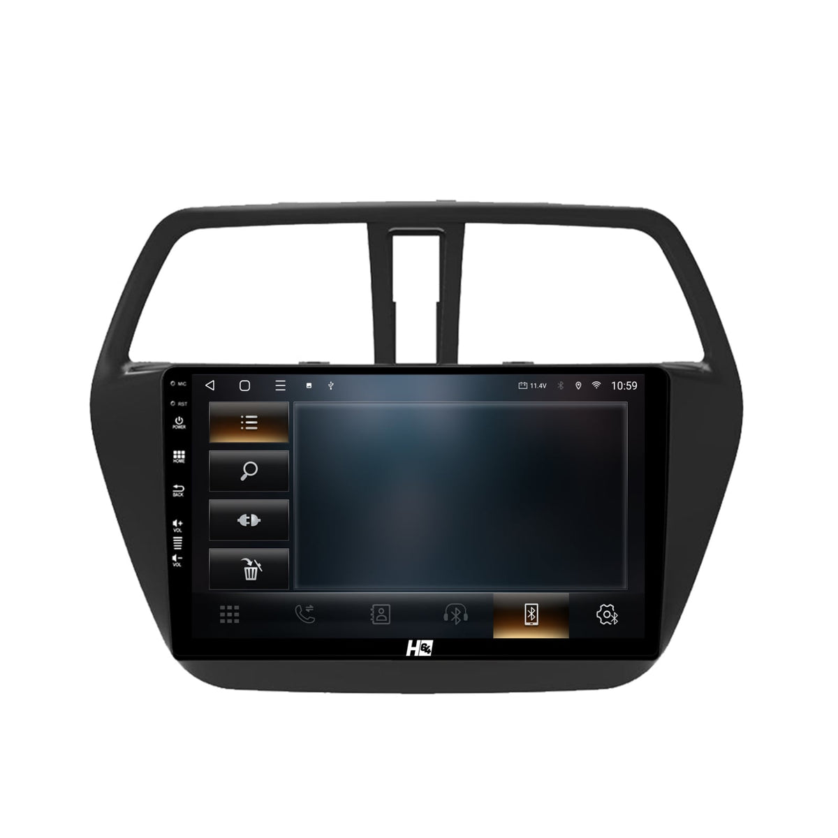 Navigatie HUB64 Suzuki SX4 S-Cross (2014-2020), 4GB RAM, Android, Octacore, Slot Sim 4G, DSP, GPS, Wi-FI, Carplay, Android Auto, USB, Bluetooth, Waze, Touchscreen, 9 inch