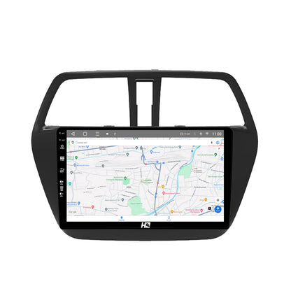 Navigatie HUB64 Suzuki SX4 S-Cross (2014-2020), 6GB RAM, Android, Octacore, Slot Sim 4G, DSP, GPS, Wi-FI, Carplay, Android Auto, USB, Bluetooth, Waze, Touchscreen, 9 Inch