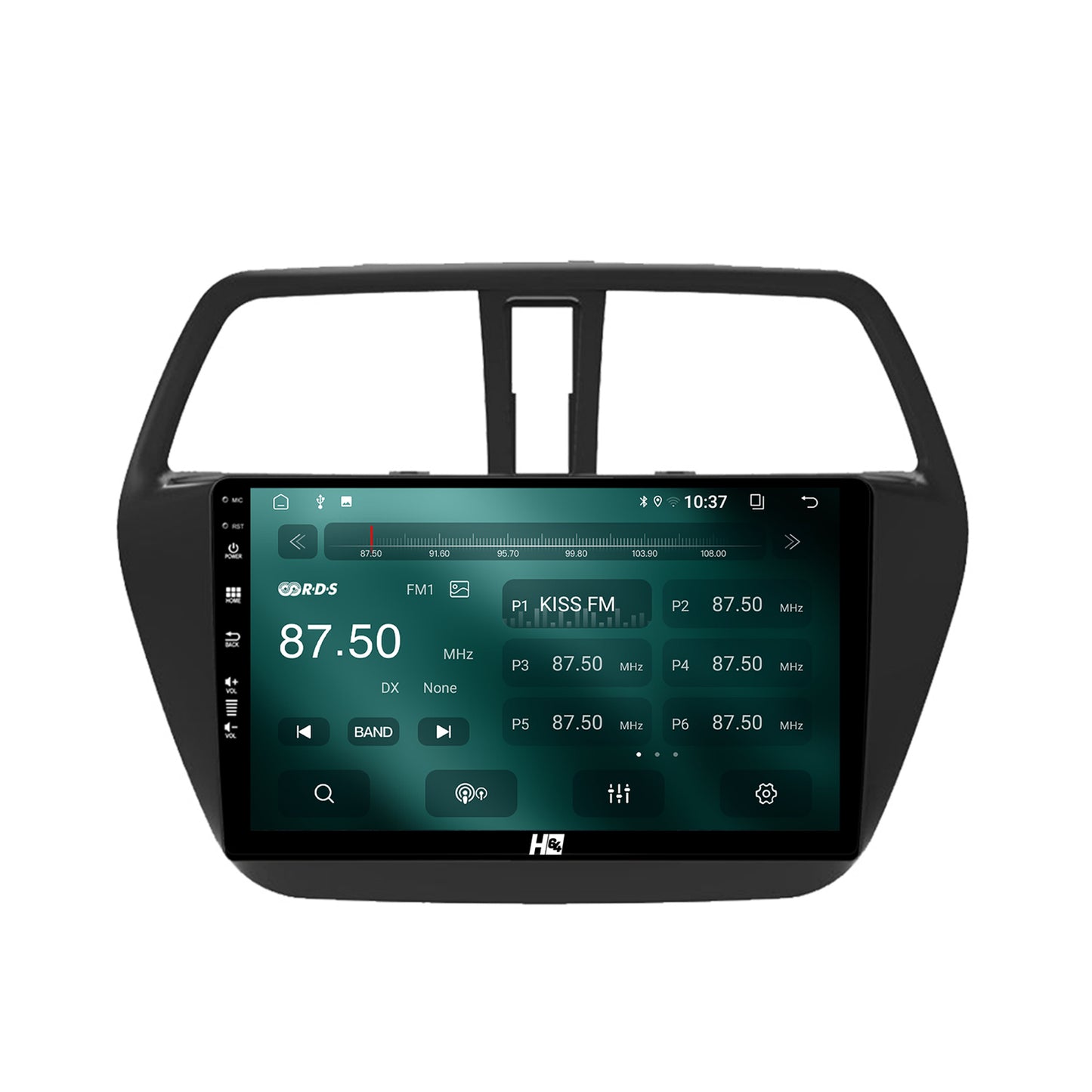 Navigatie HUB64 Suzuki SX4 S-Cross (2014-2020), 2GB RAM, Android, GPS, Wi-FI, Carplay, Android Auto, USB, Bluetooth, Radio, Waze, Touchscreen, 9 inch