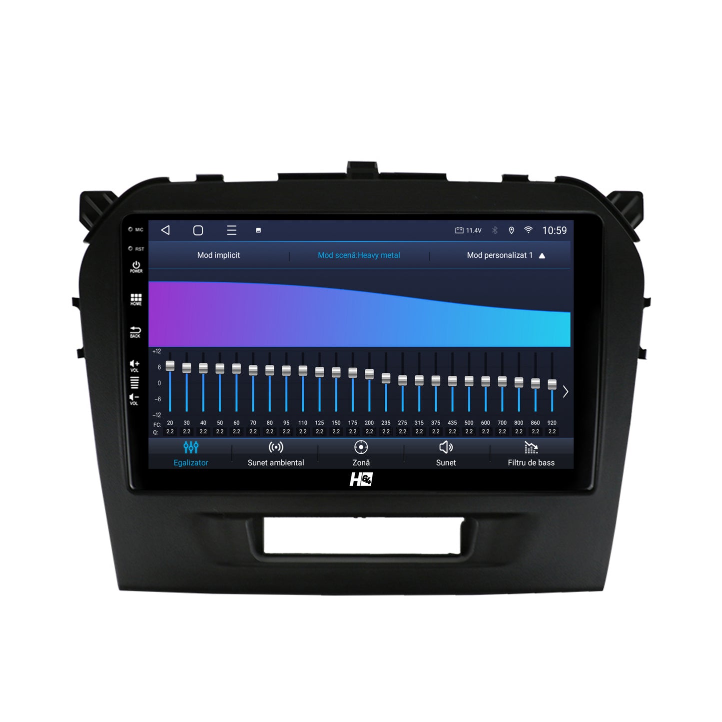 Navigatie HUB64 Suzuki Vitara (2015+), 8GB RAM, Android, Octacore, Slot Sim 4G, DSP, GPS, Wi-FI, Carplay, Android Auto, USB, Bluetooth, Waze, Touchscreen, 9 Inch