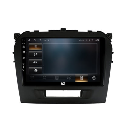 Navigatie HUB64 Suzuki Vitara (2015+), 8GB RAM, Android, Octacore, Slot Sim 4G, DSP, GPS, Wi-FI, Carplay, Android Auto, USB, Bluetooth, Waze, Touchscreen, 9 Inch