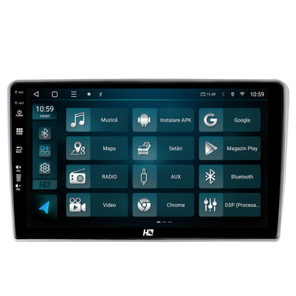 Navigatie HUB64 Toyota Auris (2006-2012), 2GB RAM, Android, GPS, Wi-FI, Carplay, Android Auto, USB, Bluetooth, Radio, Waze, Touchscreen, 9 inch