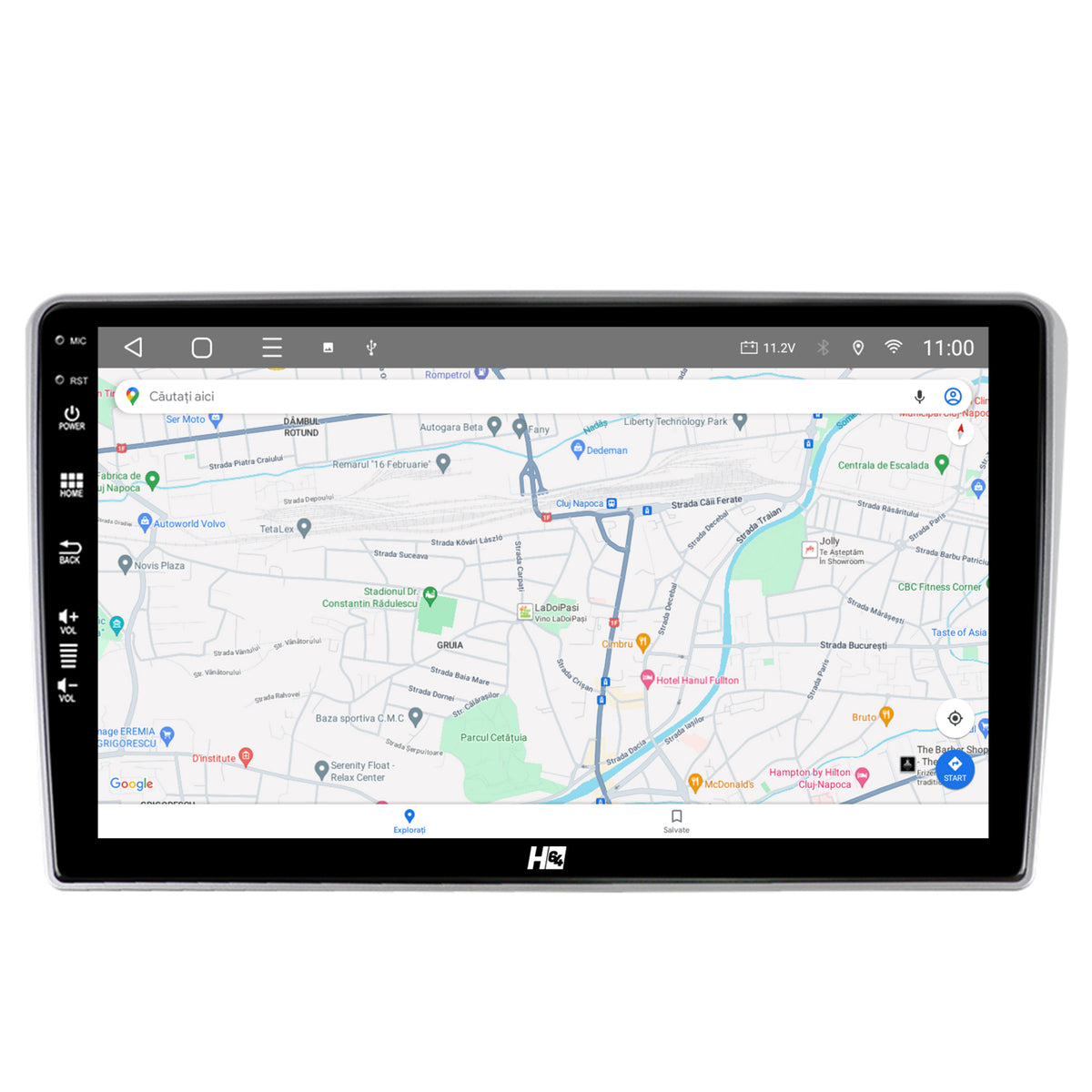Navigatie HUB64 Toyota Auris (2006-2012), 2GB RAM, Android, GPS, Wi-FI, Carplay, Android Auto, USB, Bluetooth, Radio, Waze, Touchscreen, 9 inch