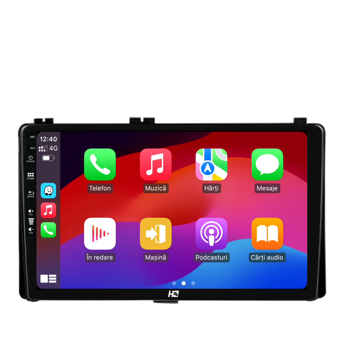 Navigatie HUB64 Toyota Auris/ Corolla (2016+), 4GB RAM, Android, Quadcore, DSP, GPS, Wi-FI, Carplay, Android Auto, USB, Bluetooth, Waze, Touchscreen, 9 inch