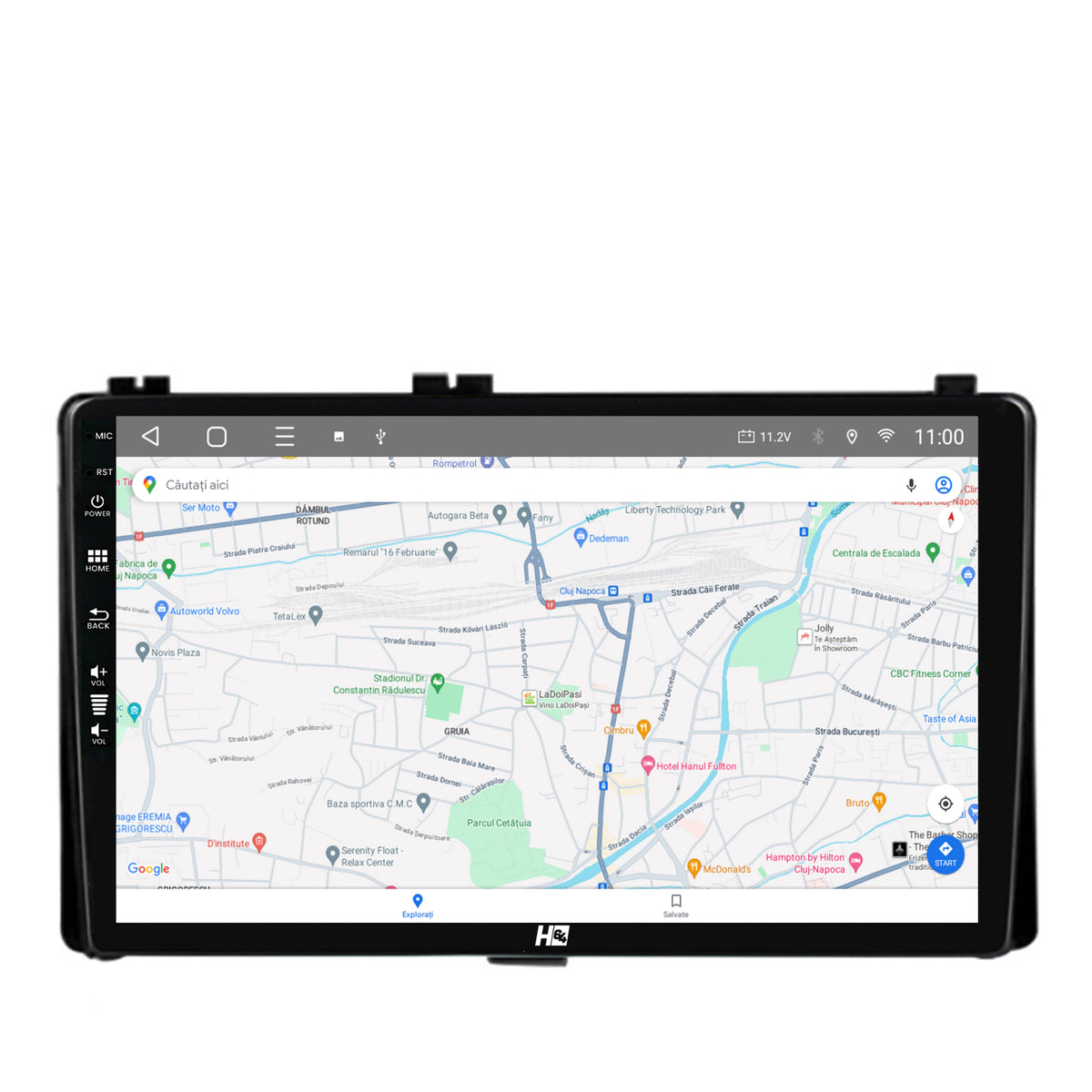 Navigatie HUB64 Toyota Auris/ Corolla (2016+), 4GB RAM, Android, Quadcore, DSP, GPS, Wi-FI, Carplay, Android Auto, USB, Bluetooth, Waze, Touchscreen, 9 inch