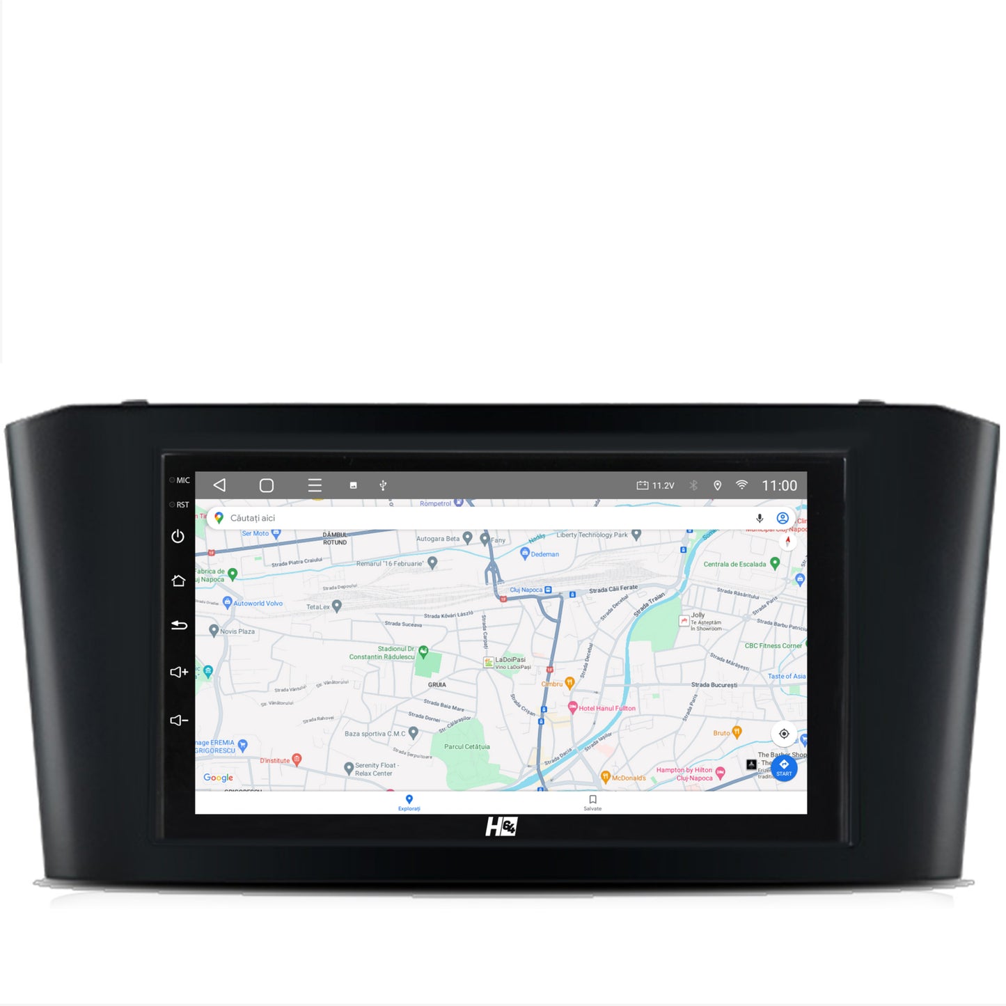 Navigatie HUB64 Toyota Avensis (2004-2008), 4GB RAM, Android, Quadcore, DSP, GPS, Wi-FI, Carplay, Android Auto, USB, Bluetooth, Waze, Touchscreen, 7 inch