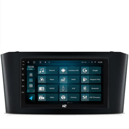 Navigatie HUB64 Toyota Avensis (2004-2008), 2GB RAM, Android, GPS, Wi-FI, Carplay, Android Auto, USB, Bluetooth, Radio, Waze, Touchscreen, 7 Inch