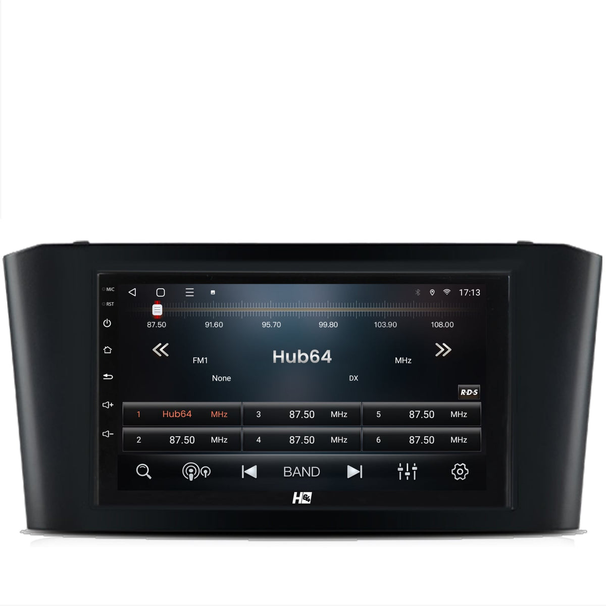 Navigatie HUB64 Toyota Avensis (2004-2008), 4GB RAM, Android, Octacore, Slot Sim 4G, DSP, GPS, Wi-FI, Carplay, Android Auto, USB, Bluetooth, Waze, Touchscreen, 7 Inch