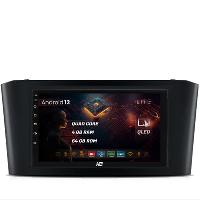 Navigatie HUB64 Toyota Avensis (2004-2008), 4GB RAM, Android, Quadcore, DSP, GPS, Wi-FI, Carplay, Android Auto, USB, Bluetooth, Waze, Touchscreen, 7 inch