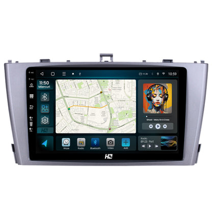 Navigatie HUB64 Toyota Avensis (2008-2015), 4GB RAM, Android, Octacore, Slot Sim 4G, DSP, GPS, Wi-FI, Carplay, Android Auto, USB, Bluetooth, Waze, Touchscreen, 9 inch