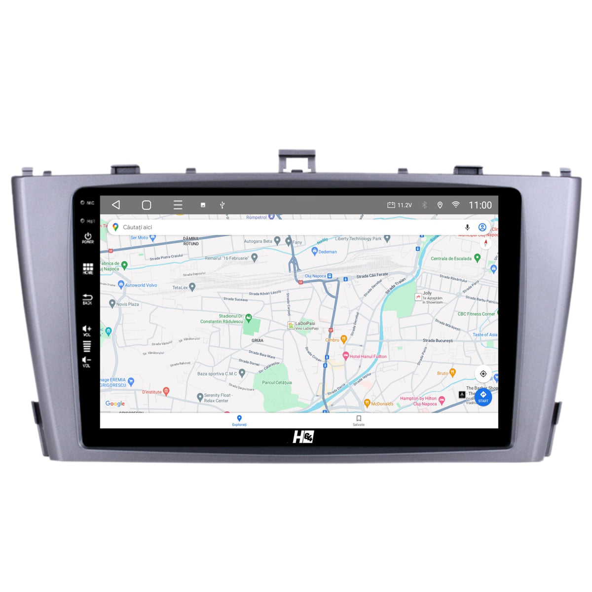 Navigatie HUB64 Toyota Avensis (2008-2015), 6GB RAM, Android, Octacore, Slot Sim 4G, DSP, GPS, Wi-FI, Carplay, Android Auto, USB, Bluetooth, Waze, Touchscreen, 9 Inch