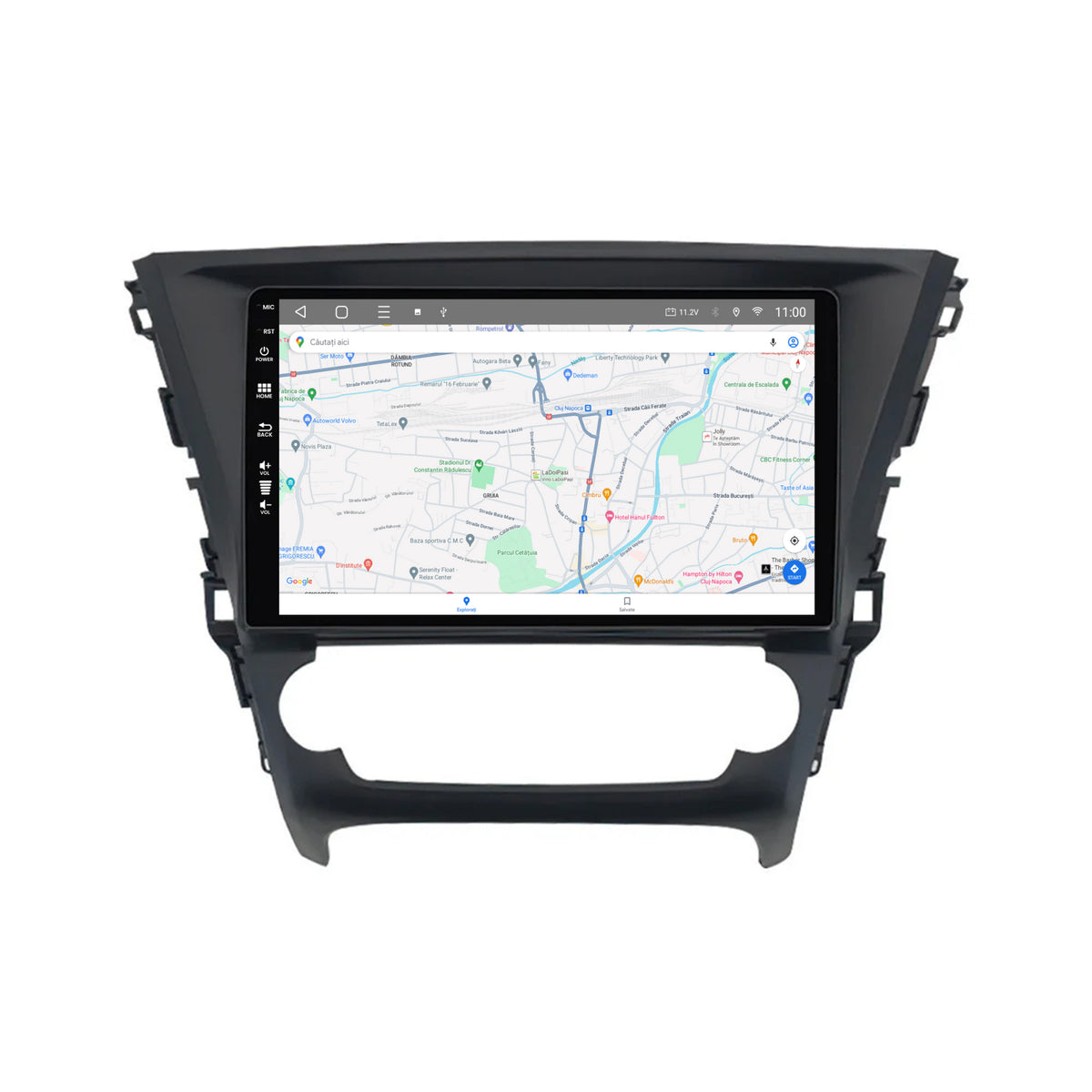 Navigatie HUB64 Toyota Avensis (2015-2018), 8GB RAM, Android, Octacore, Slot Sim 4G, DSP, GPS, Wi-FI, Carplay, Android Auto, USB, Bluetooth, Waze, Touchscreen, 10.1 Inch