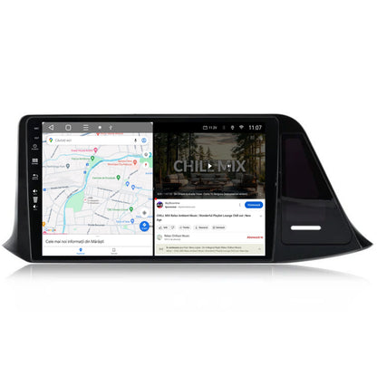 Navigatie HUB64 Toyota CHR (2016-2020), 2GB RAM, Android, GPS, Wi-FI, Carplay, Android Auto, USB, Bluetooth, Radio, Waze, Touchscreen, 9'' inch