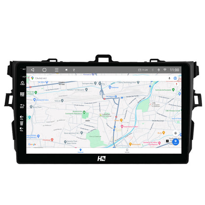 Navigatie HUB64 Toyota Corolla (2007-2013), 4GB RAM, Android, Octacore, Slot Sim 4G, DSP, GPS, Wi-FI, Carplay, Android Auto, USB, Bluetooth, Waze, Touchscreen, 9 inch