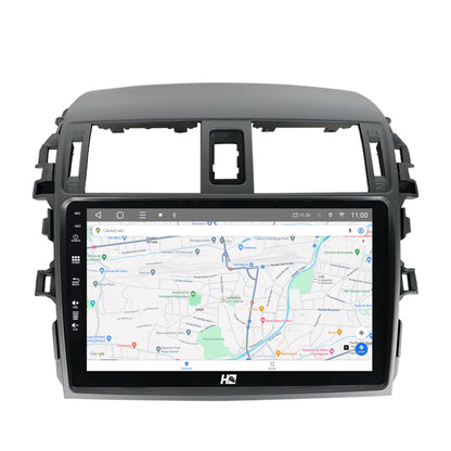 Navigatie HUB64 Toyota Corolla (2007-2013), 4GB RAM, Android, Quadcore, DSP, GPS, Wi-FI, Carplay, Android Auto, USB, Bluetooth, Waze, Touchscreen, 9 inch