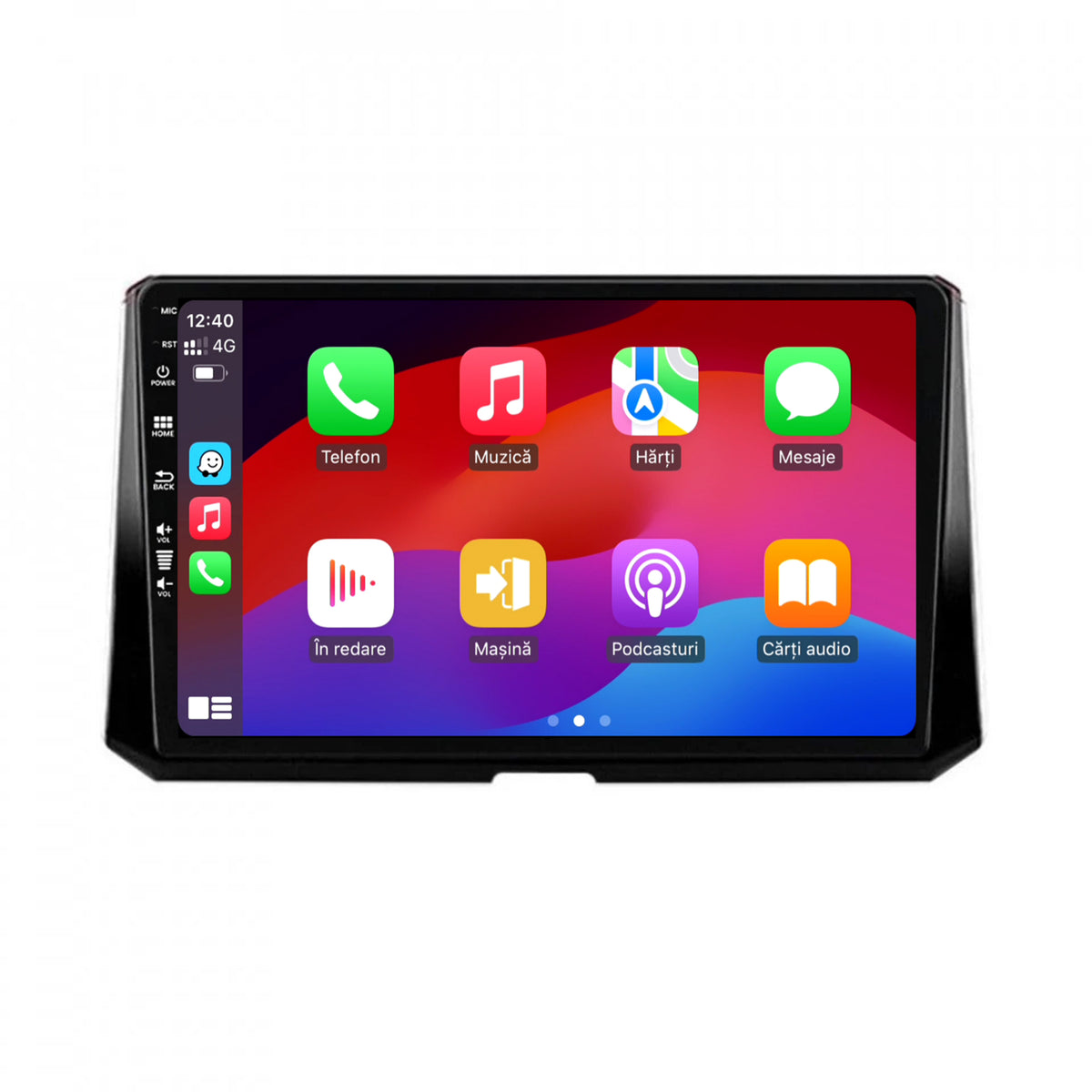 Navigatie HUB64 Toyota Corolla (2019-2023), 6GB RAM, Android, Octacore, Slot Sim 4G, DSP, GPS, Wi-FI, Carplay, Android Auto, USB, Bluetooth, Waze, Touchscreen, 10.1 Inch