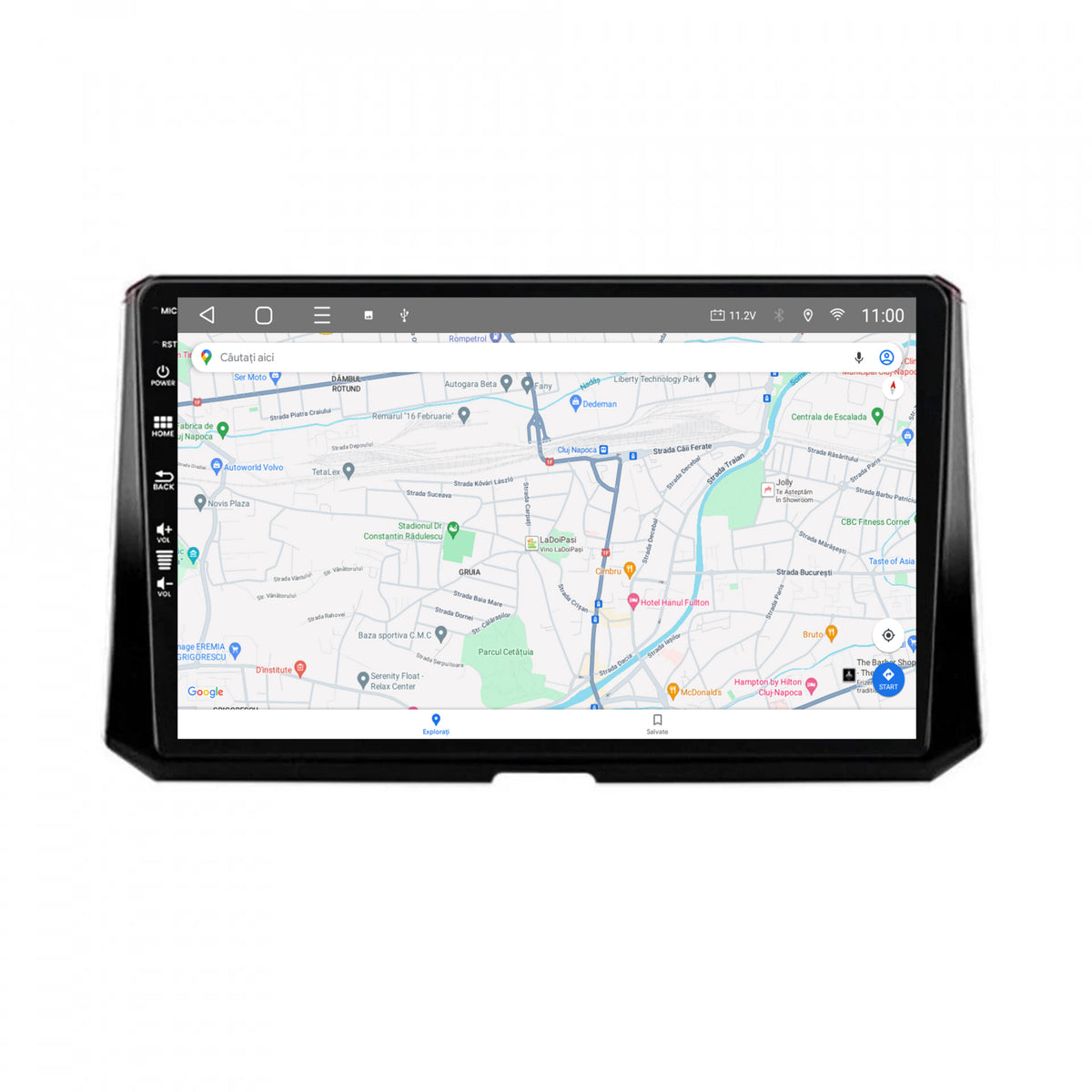Navigatie HUB64 Toyota Corolla (2019-2023), 8GB RAM, Android, Octacore, Slot Sim 4G, DSP, GPS, Wi-FI, Carplay, Android Auto, USB, Bluetooth, Waze, Touchscreen, 10.1 Inch