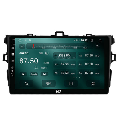 Navigatie HUB64 Toyota Corolla (2007-2013), 2GB RAM, Android, GPS, Wi-FI, Carplay, Android Auto, USB, Bluetooth, Radio, Waze, Touchscreen, 9 inch