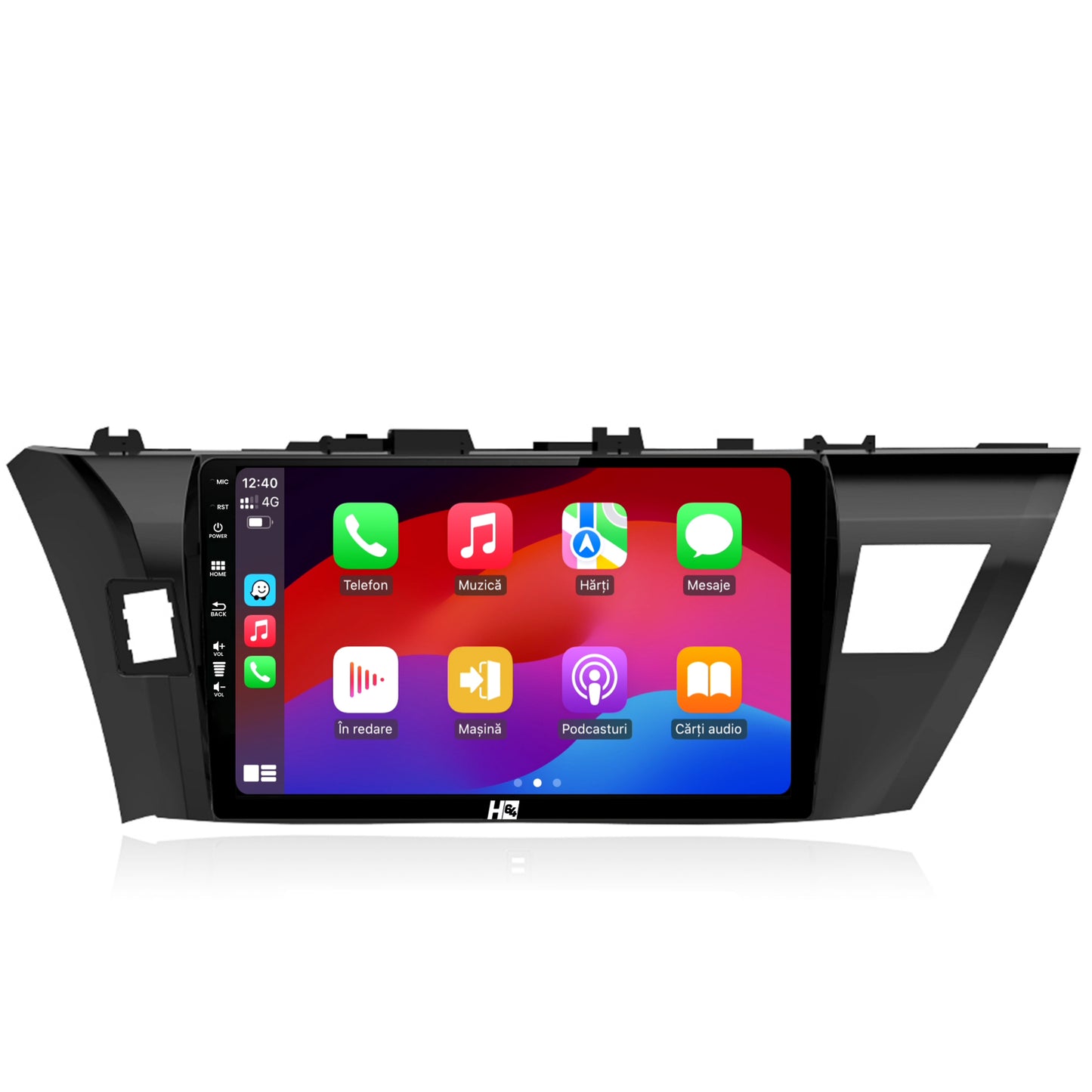 Navigatie HUB64 Toyota Corolla (2012-2016), 2GB RAM, Android, GPS, Wi-FI, Carplay, Android Auto, USB, Bluetooth, Radio, Waze, Touchscreen, 10.1 inch