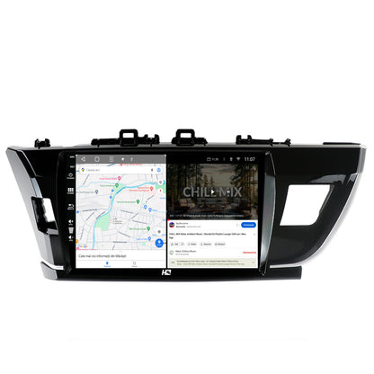 Navigatie HUB64 Toyota Corolla (2012-2016), 4GB RAM, Android, Quadcore, DSP, GPS, Wi-FI, Carplay, Android Auto, USB, Bluetooth, Waze, Touchscreen, 10.1 Inch