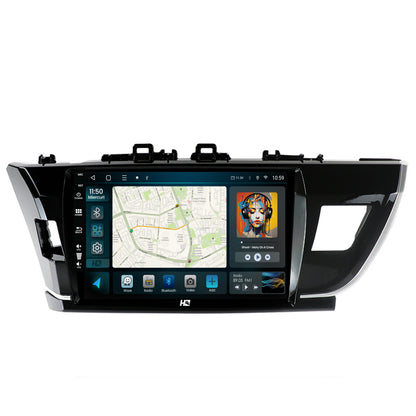 Navigatie HUB64 Toyota Corolla (2012-2016), 4GB RAM, Android, Quadcore, DSP, GPS, Wi-FI, Carplay, Android Auto, USB, Bluetooth, Waze, Touchscreen, 10.1 Inch