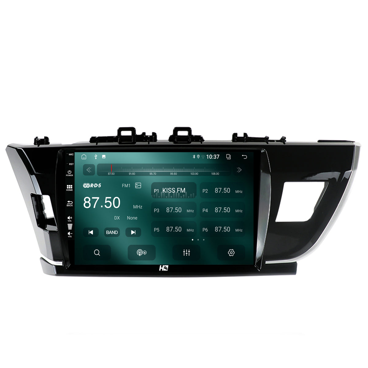 Navigatie HUB64 Toyota Corolla (2012-2016), 2GB RAM, Android, GPS, Wi-FI, Carplay, Android Auto, USB, Bluetooth, Radio, Waze, Touchscreen, 10.1 inch