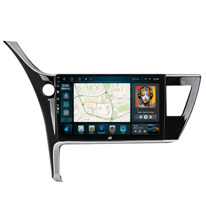 Navigatie HUB64 Toyota Corolla / Auris (2017-2020), 6GB RAM, Android, Octacore, Slot Sim 4G, DSP, GPS, Wi-FI, Carplay, Android Auto, USB, Bluetooth, Waze, Touchscreen, 10.1 Inch
