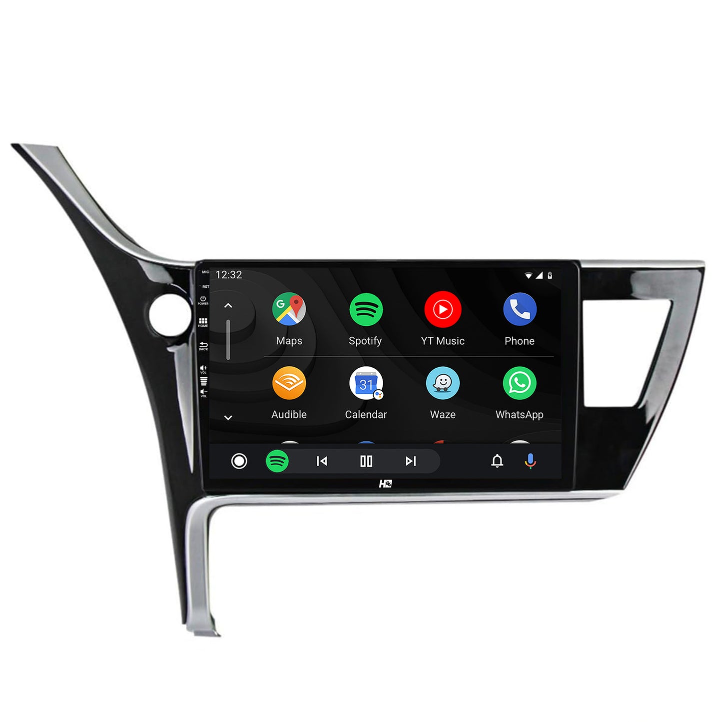 Navigatie HUB64 Toyota Corolla / Auris (2017-2020), 6GB RAM, Android, Octacore, Slot Sim 4G, DSP, GPS, Wi-FI, Carplay, Android Auto, USB, Bluetooth, Waze, Touchscreen, 10.1 Inch