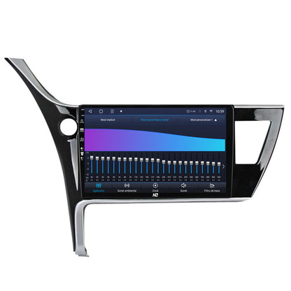 Navigatie HUB64 Toyota Corolla / Auris (2017-2020), 8GB RAM, Android, Octacore, Slot Sim 4G, DSP, GPS, Wi-FI, Carplay, Android Auto, USB, Bluetooth, Waze, Touchscreen, 10.1 Inch