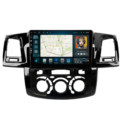 Navigatie HUB64 Toyota Hilux (2008-2014), 4GB RAM, Android, Octacore, Slot Sim 4G, DSP, GPS, Wi-FI, Carplay, Android Auto, USB, Bluetooth, Waze, Touchscreen, 9 inch