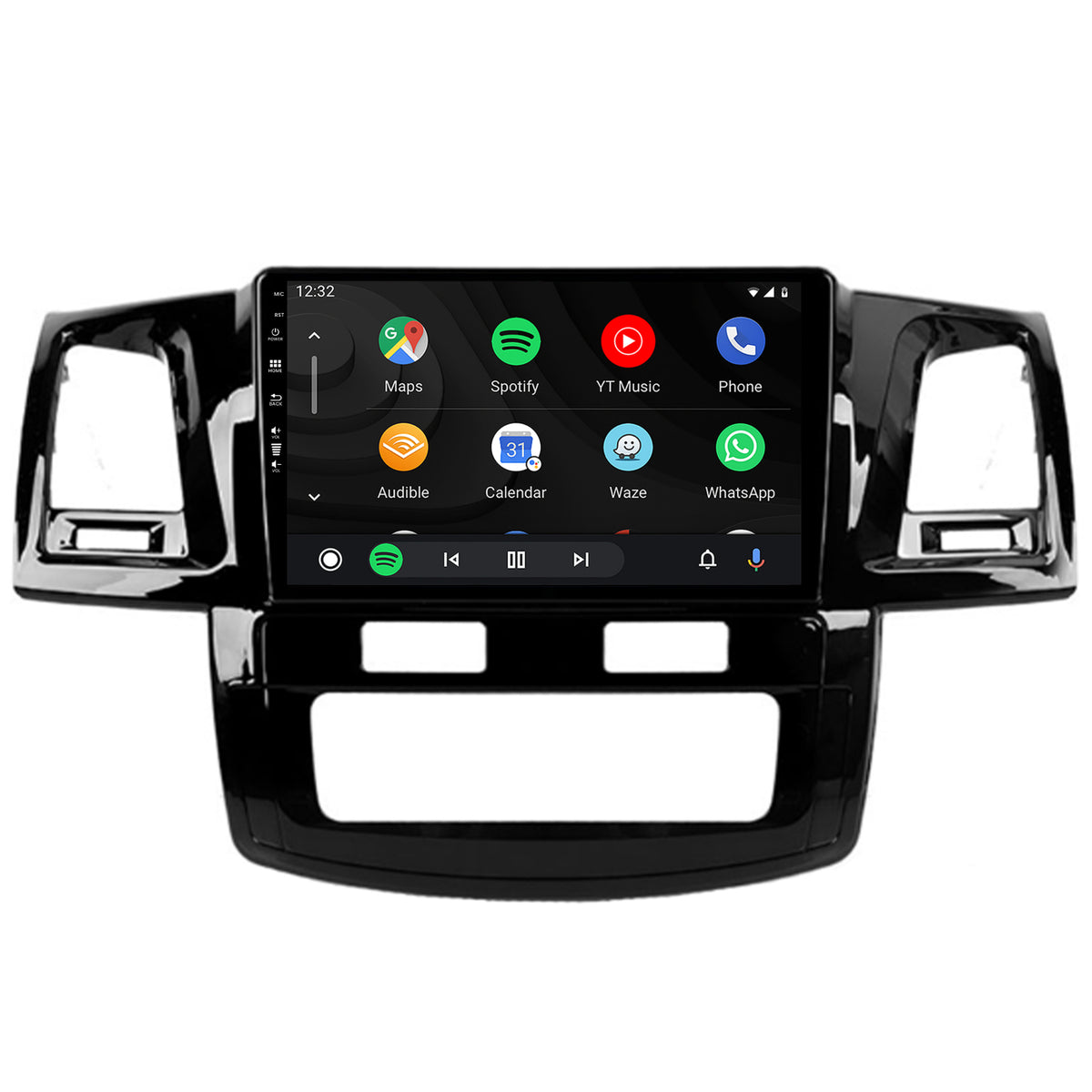 Navigatie HUB64 Toyota Hilux (2008-2014), 6GB RAM, Android, Octacore, Slot Sim 4G, DSP, GPS, Wi-FI, Carplay, Android Auto, USB, Bluetooth, Waze, Touchscreen, 9 Inch