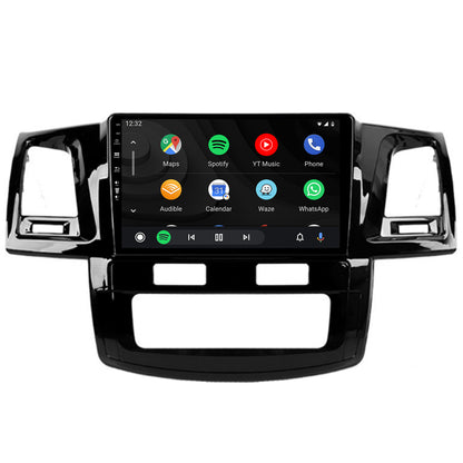 Navigatie HUB64 Toyota Hilux (2008-2014), 6GB RAM, Android, Octacore, Slot Sim 4G, DSP, GPS, Wi-FI, Carplay, Android Auto, USB, Bluetooth, Waze, Touchscreen, 9 Inch