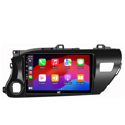 Navigatie HUB64 Toyota Hilux (2015+), 2GB RAM, Android, GPS, Wi-FI, Carplay, Android Auto, USB, Bluetooth, Radio, Waze, Touchscreen, 10.1 inch