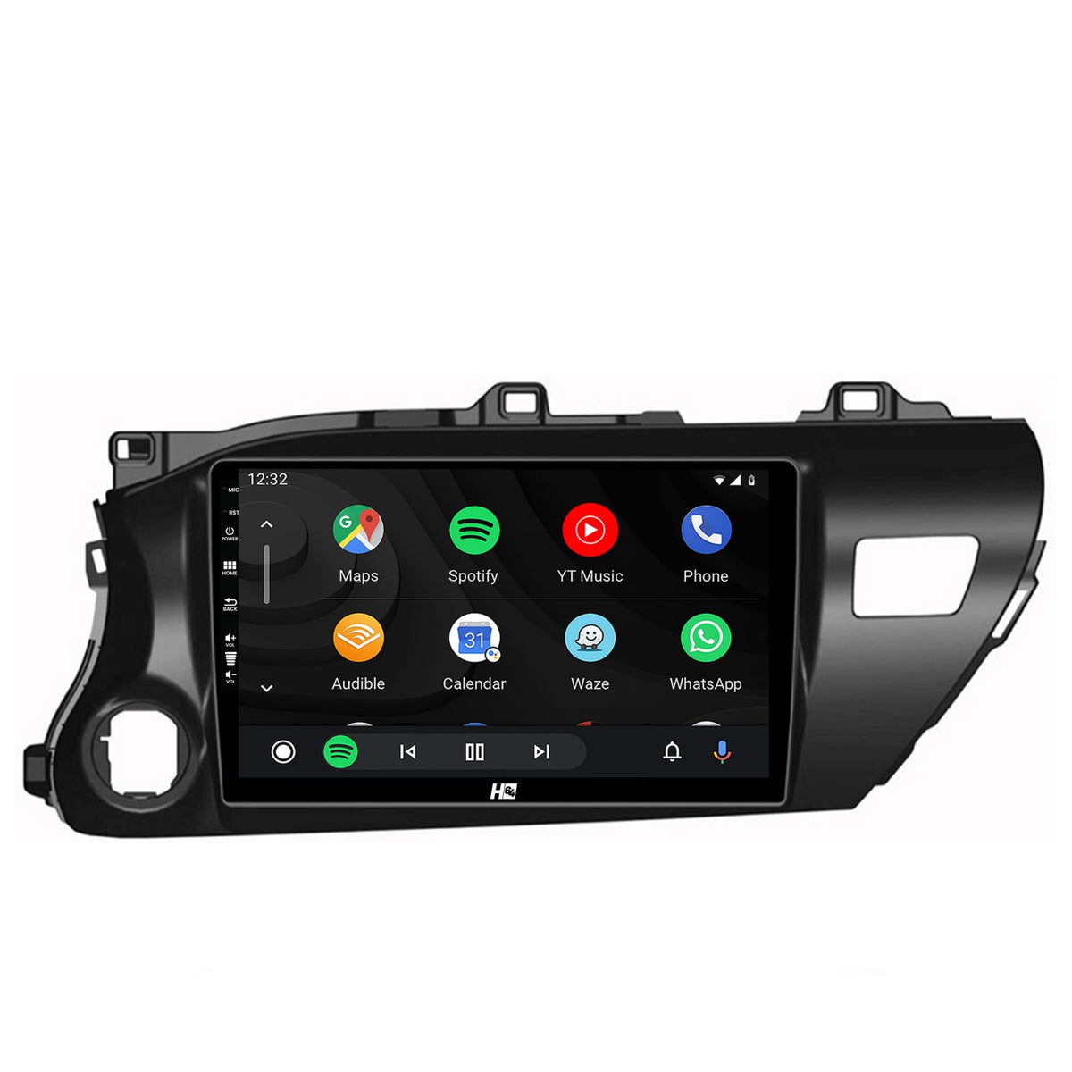 Navigatie HUB64 Toyota Hilux (2015+), 2GB RAM, Android, GPS, Wi-FI, Carplay, Android Auto, USB, Bluetooth, Radio, Waze, Touchscreen, 10.1 inch