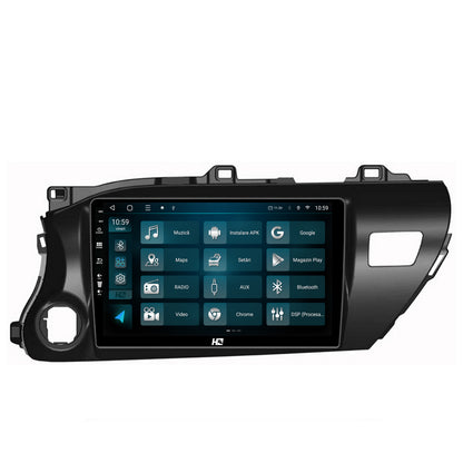 Navigatie HUB64 Toyota Hilux (2015+), 4GB RAM, Android, Quadcore, DSP, GPS, Wi-FI, Carplay, Android Auto, USB, Bluetooth, Waze, Touchscreen, 10.1 inch