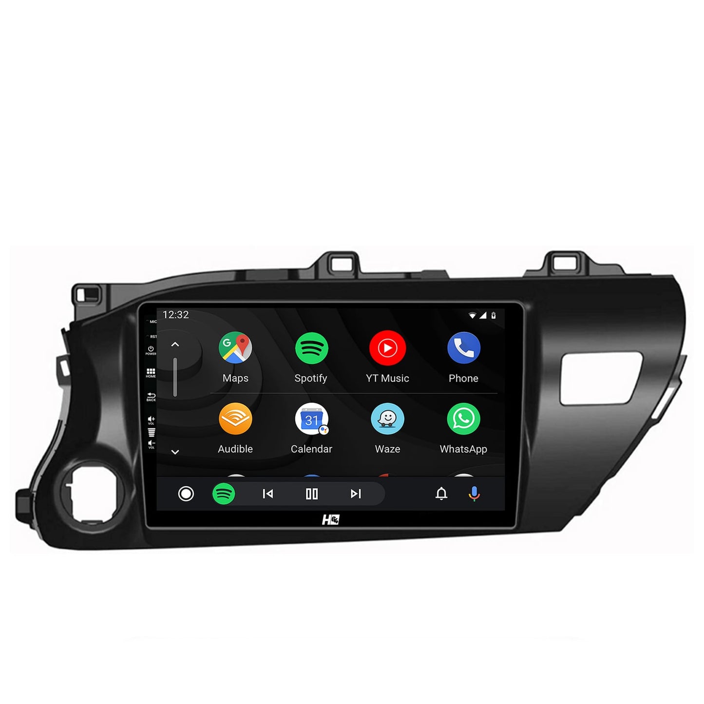 Navigatie HUB64 Toyota Hilux (2015+), 4GB RAM, Android, Quadcore, DSP, GPS, Wi-FI, Carplay, Android Auto, USB, Bluetooth, Waze, Touchscreen, 10.1 inch
