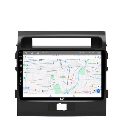 Navigatie HUB64 Toyota Land Cruiser 200 (2007-2015), 8GB RAM, Android, Octacore, Slot Sim 4G, DSP, GPS, Wi-FI, Carplay, Android Auto, USB, Bluetooth, Waze, Touchscreen, 9 Inch