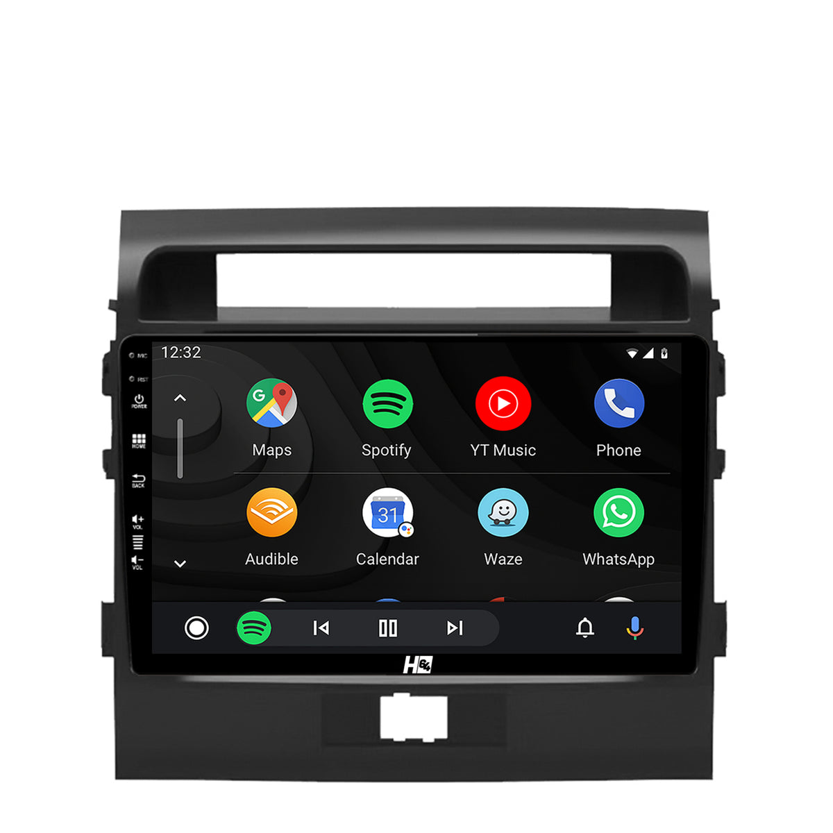 Navigatie HUB64 Toyota Land Cruiser 200 (2007-2015), 8GB RAM, Android, Octacore, Slot Sim 4G, DSP, GPS, Wi-FI, Carplay, Android Auto, USB, Bluetooth, Waze, Touchscreen, 9 Inch