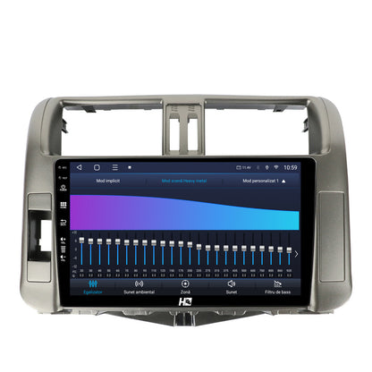 Navigatie HUB64 Toyota Land Cruiser / Prado (2009-2013), 4GB RAM, Android, Octacore, Slot Sim 4G, DSP, GPS, Wi-FI, Carplay, Android Auto, USB, Bluetooth, Waze, Touchscreen, 9 inch