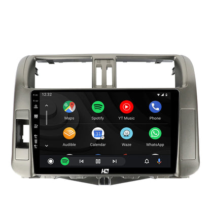 Navigatie HUB64 Toyota Land Cruiser / Prado (2009-2013), 4GB RAM, Android, Quadcore, DSP, GPS, Wi-FI, Carplay, Android Auto, USB, Bluetooth, Waze, Touchscreen, 9 inch