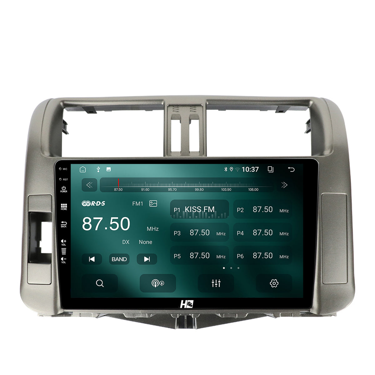 Navigatie HUB64 Toyota Land Cruiser / Prado (2009-2013), 2GB RAM, Android, GPS, Wi-FI, Carplay, Android Auto, USB, Bluetooth, Radio, Waze, Touchscreen, 9 inch