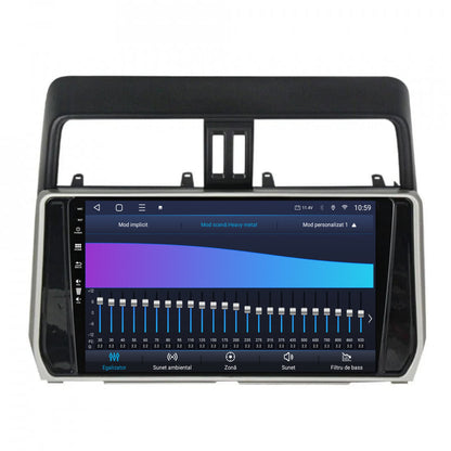 Navigatie HUB64 Toyota Land Cruiser / Prado J150 (2018+), 4GB RAM, Android, Octacore, Slot Sim 4G, DSP, GPS, Wi-FI, Carplay, Android Auto, USB, Bluetooth, Waze, Touchscreen, 10.1 inch