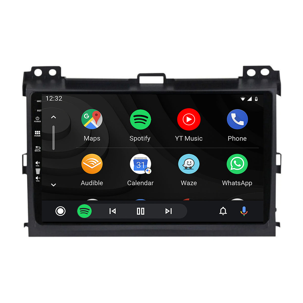 Navigatie HUB64 Toyota Prado J120 (2002-2010), 2GB RAM, Android, GPS, Wi-FI, Carplay, Android Auto, USB, Bluetooth, Radio, Waze, Touchscreen, 9 inch