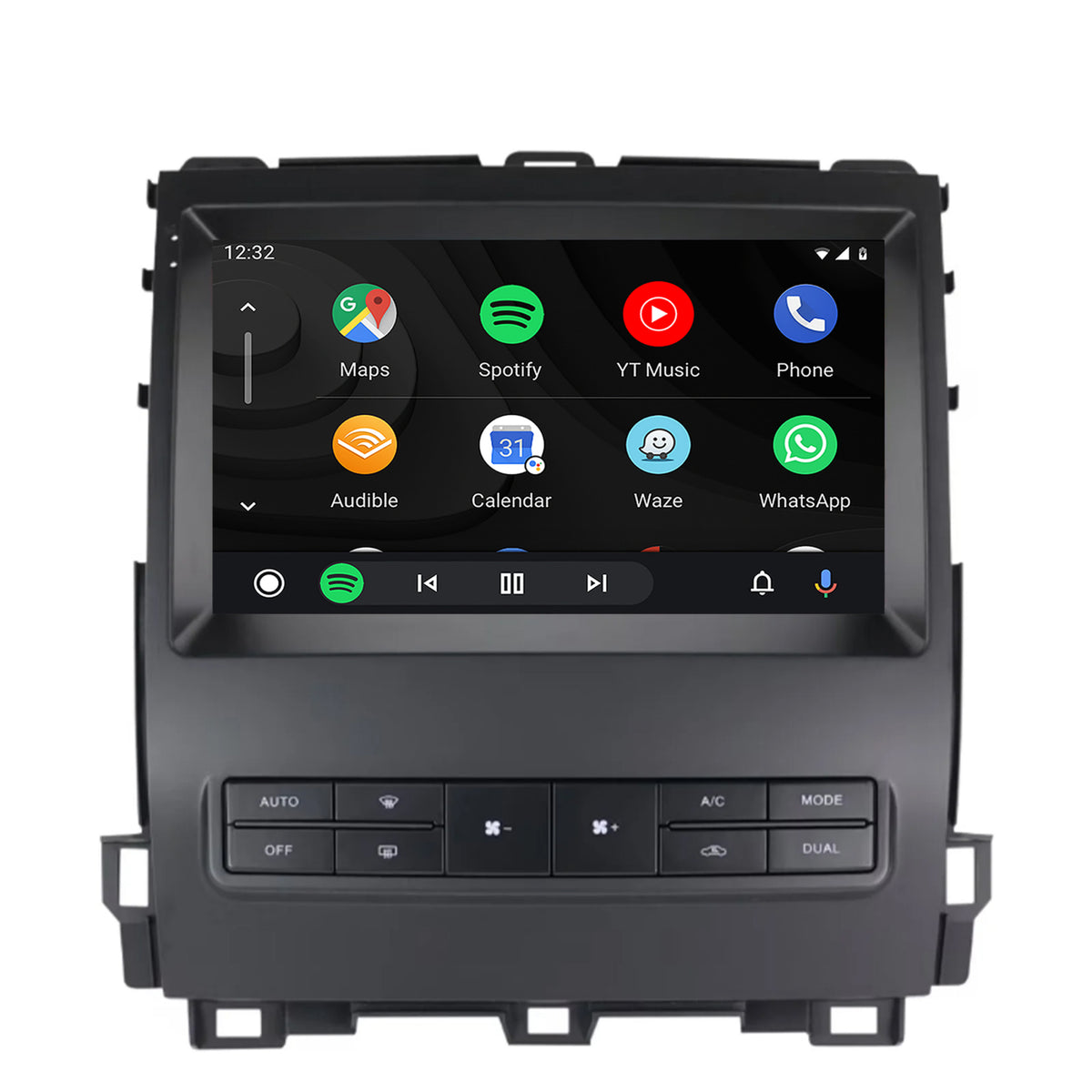 Navigatie HUB64 Toyota Prado J120 (2002-2010), 2GB RAM, Android, GPS, Wi-FI, Carplay, Android Auto, USB, Bluetooth, Radio, Waze, Touchscreen, 9 inch